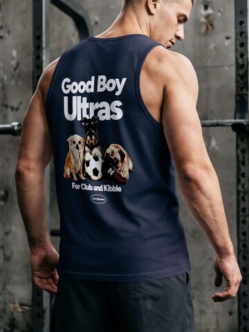 Neverless Shirt 'Good Boy Ultras' in Blue