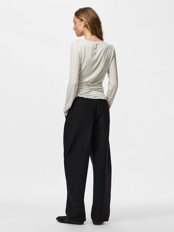 PIECES Shirt 'PCBarbera Roya' in Grijs