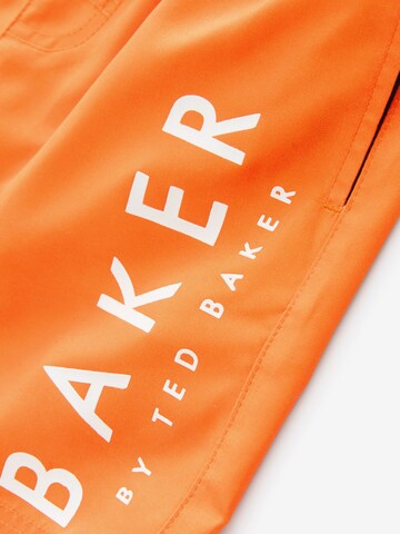 Shorts de bain Baker by Ted Baker en orange
