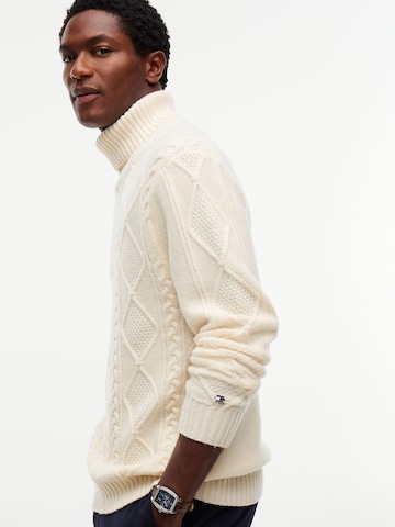 TOMMY HILFIGER Trui 'New York Label' in Beige