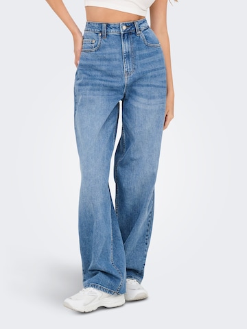 Baggy Jeans 'ONLANNA' de la ONLY pe albastru: față