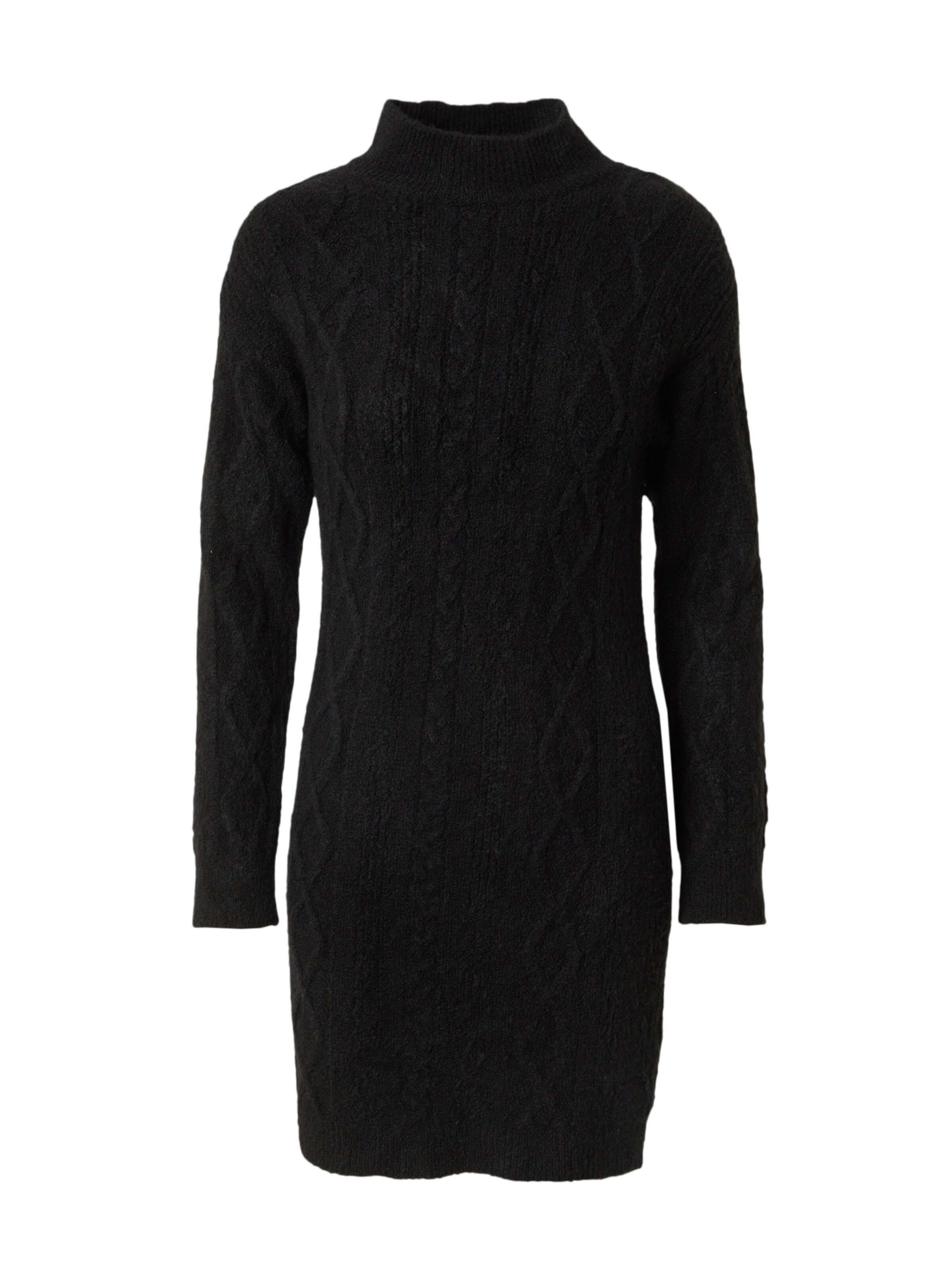 Guido Maria Kretschmer Women Knitted dress 'Linn' in Black: front