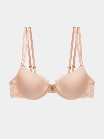 Gianna Bellucci Push-up Bra 'Sienna' in Beige: front