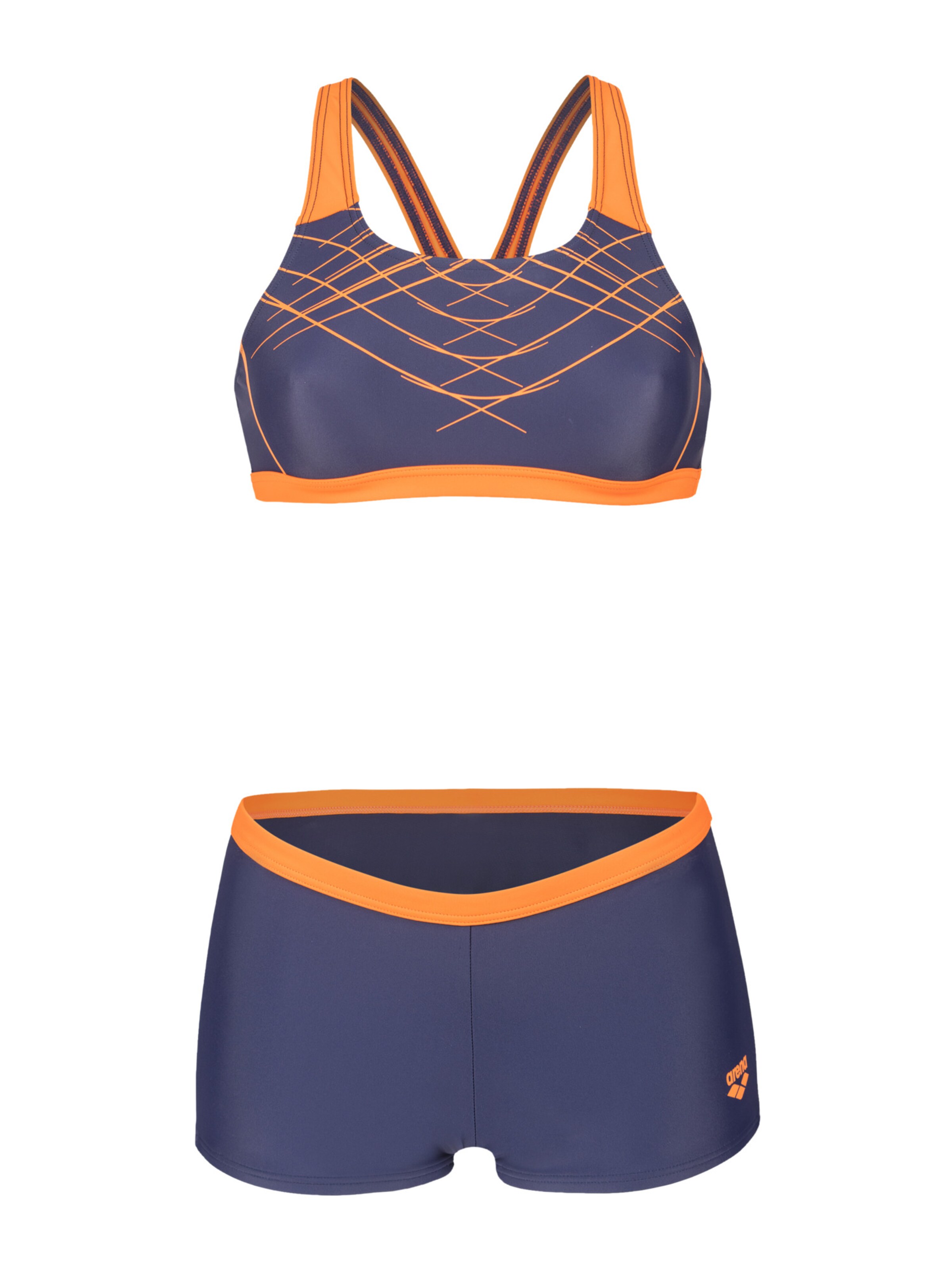 ARENA Бюстье Бикини 'Proposal' в Синий: спереди