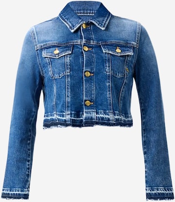 Veste mi-saison Cycle en bleu : devant