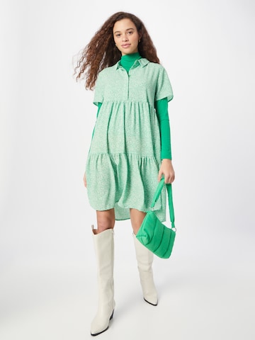JDY Košilové šaty 'PIPER' – zelená