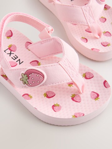 Sandale de la Next pe roz