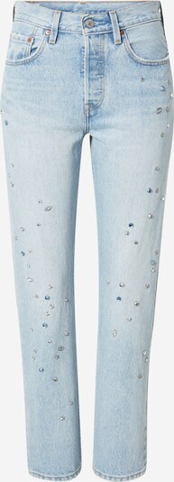 LEVI'S ® Teksapüksid '501 Jeans For Women' sinine / sinine teksariie / Hõbe / läbipaistev, Tootevaade