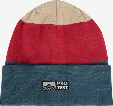 PROTEST Beanie 'PRTDocker' in Red: front