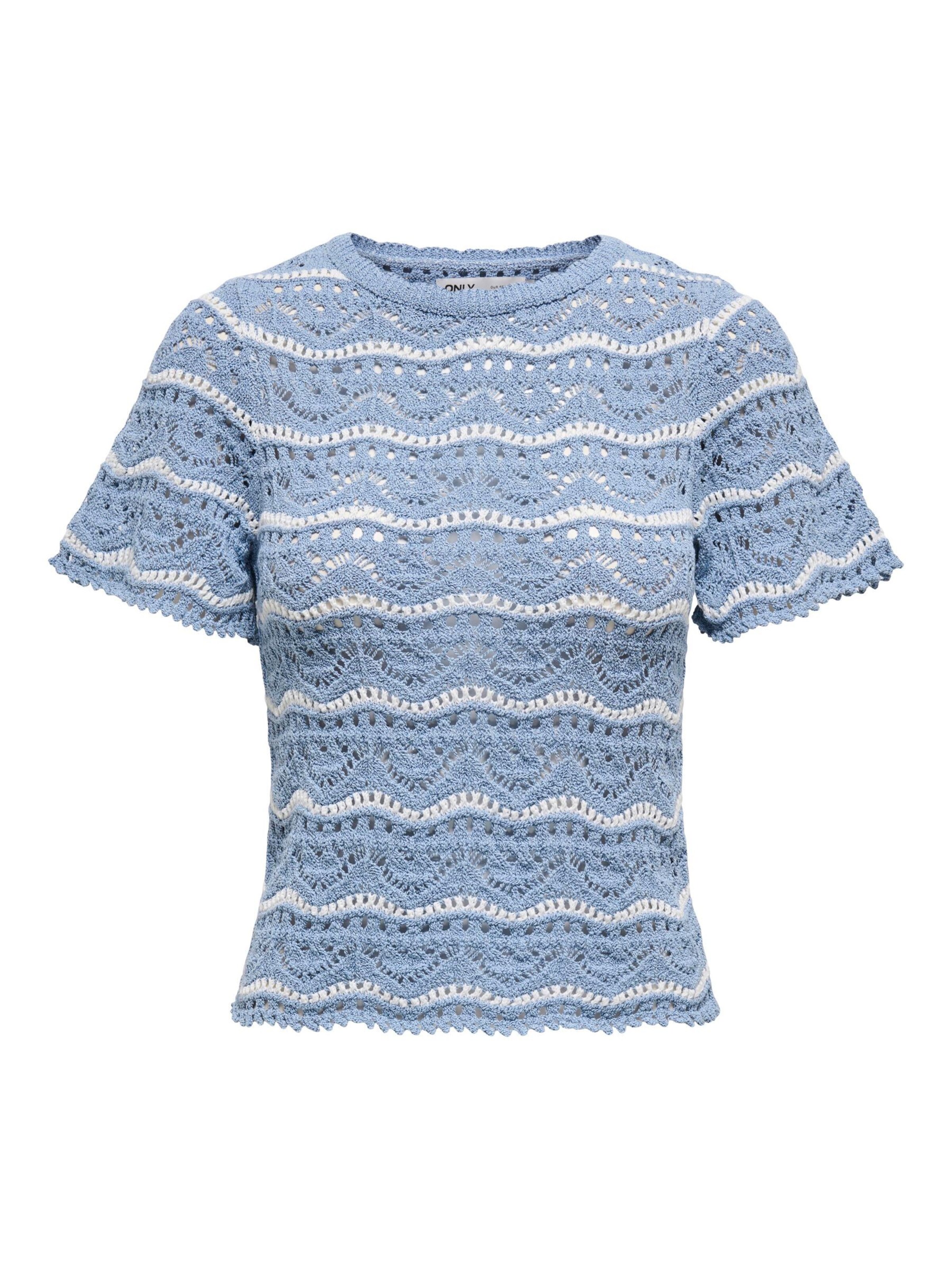 ONLY Sweater 'ONLAnna Sofia' in Blue: front