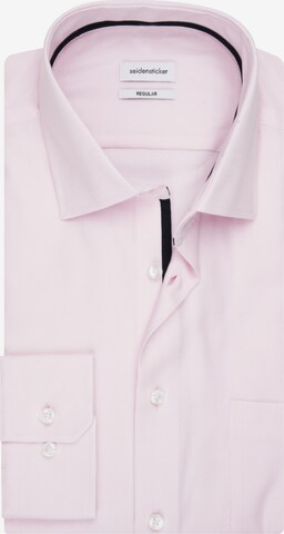 SEIDENSTICKER Regular Fit Hemd in Pink