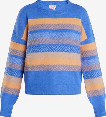 IZIA Sweater 'Eyota' in Blue: front