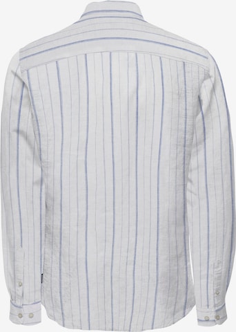 Only & Sons - Ajuste regular Camisa 'CAIDEN' en blanco