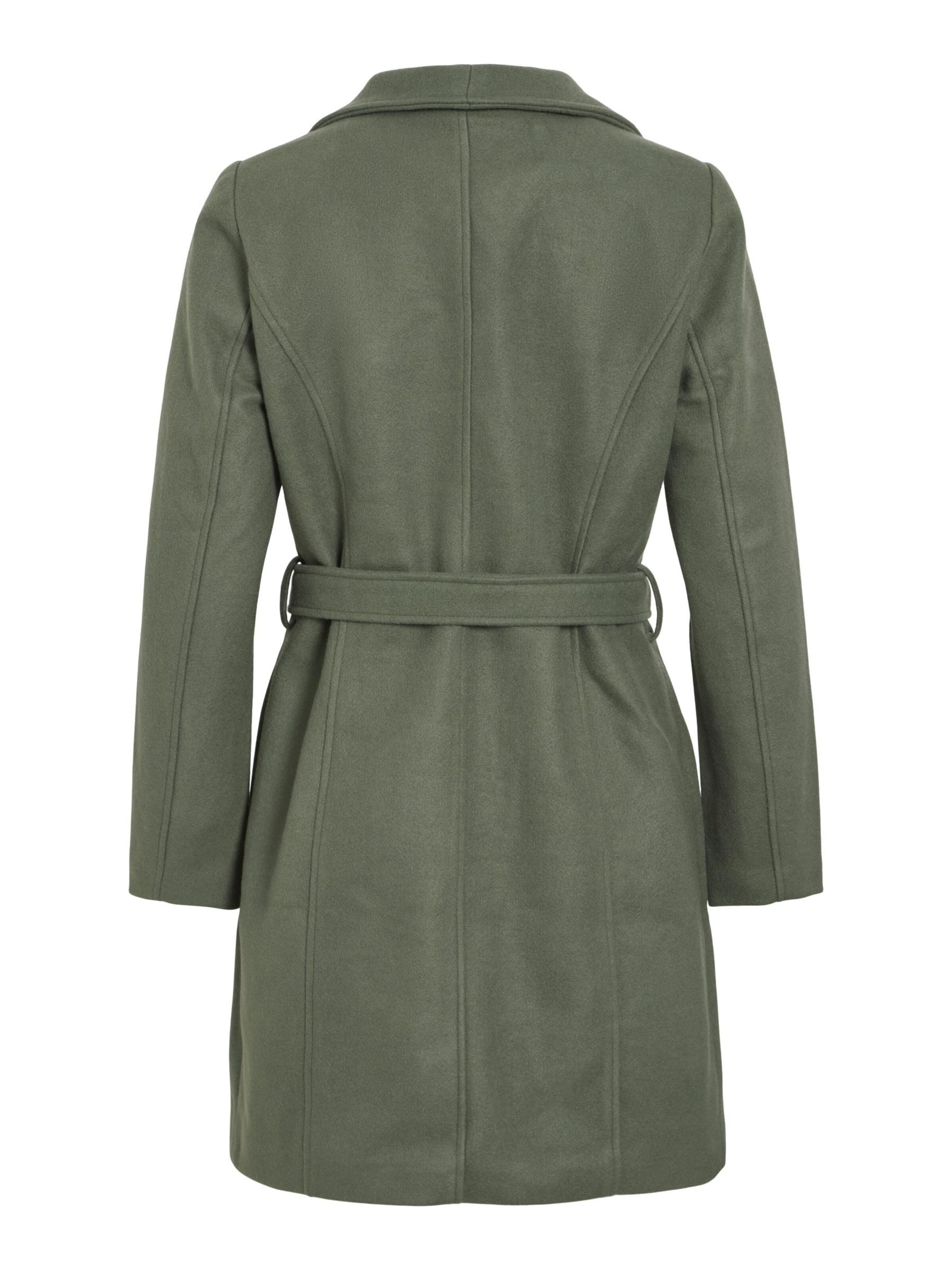 VILA - Abrigo de entretiempo en verde