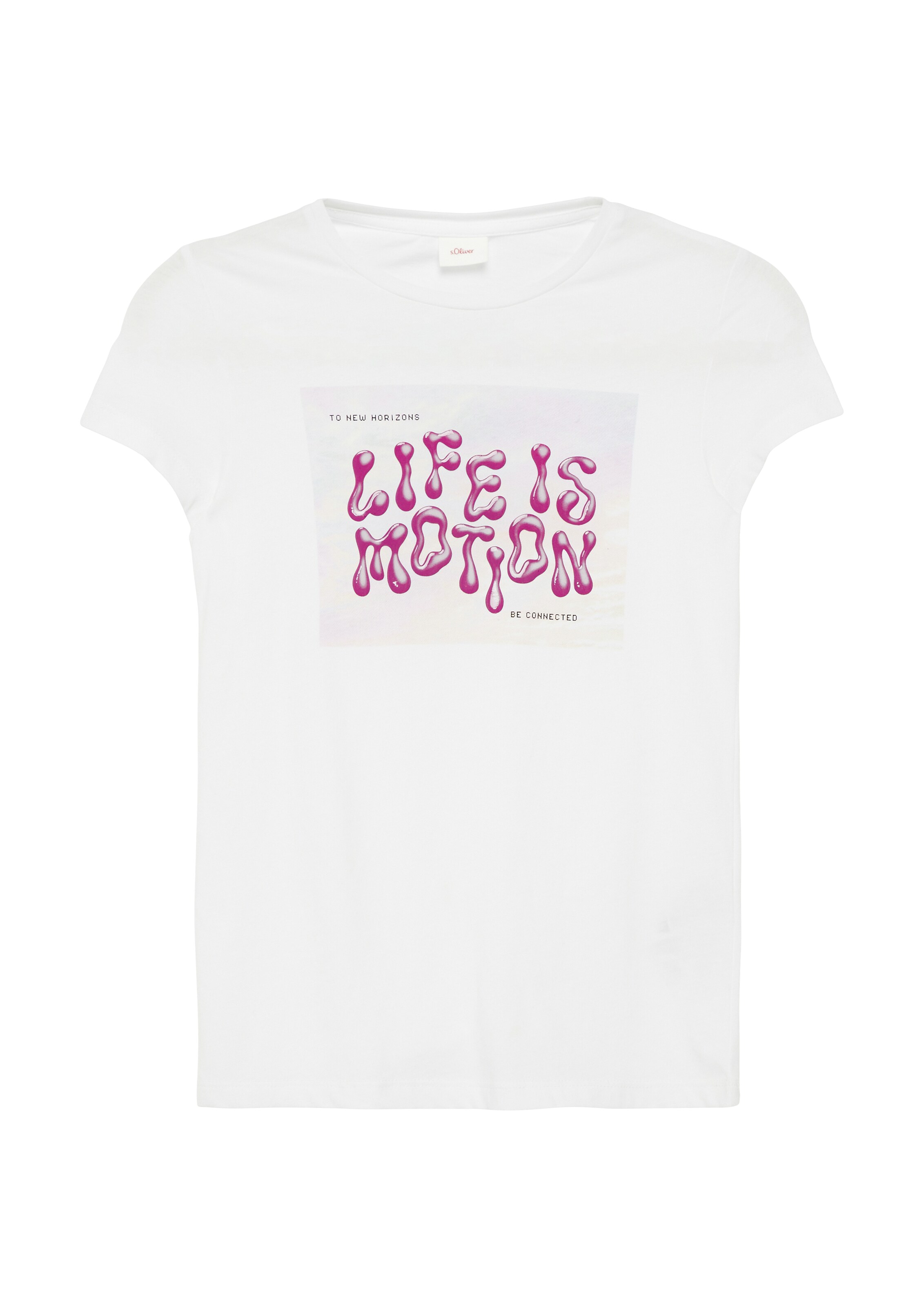 s.Oliver Koszulka w kolorze biały: przód