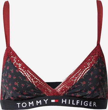 Tommy Hilfiger Underwear Triangle Bra in Blue: front