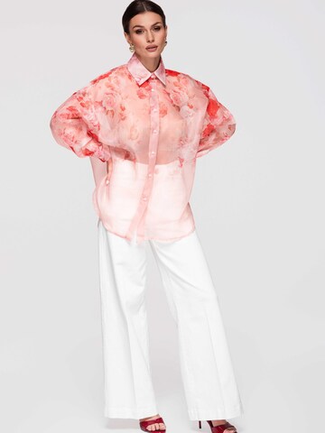 Ombre - Blusa en rosa