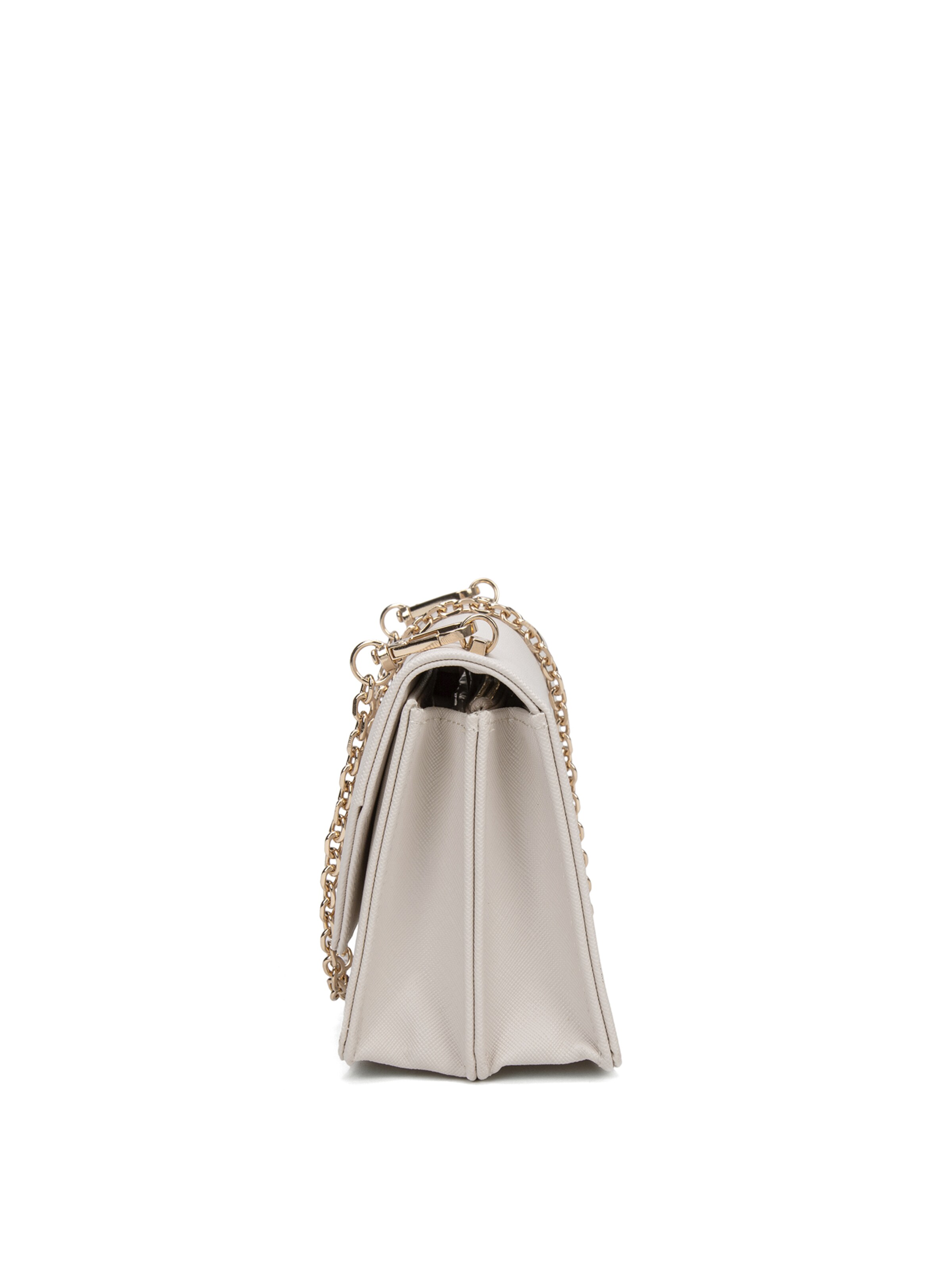 Borsa a tracolla 'Borsa a Tracolla Donna Diana&Co Poliestere Bottone Magnetico Tracolla Catena Rimovibile' di Diana&Co. in beige