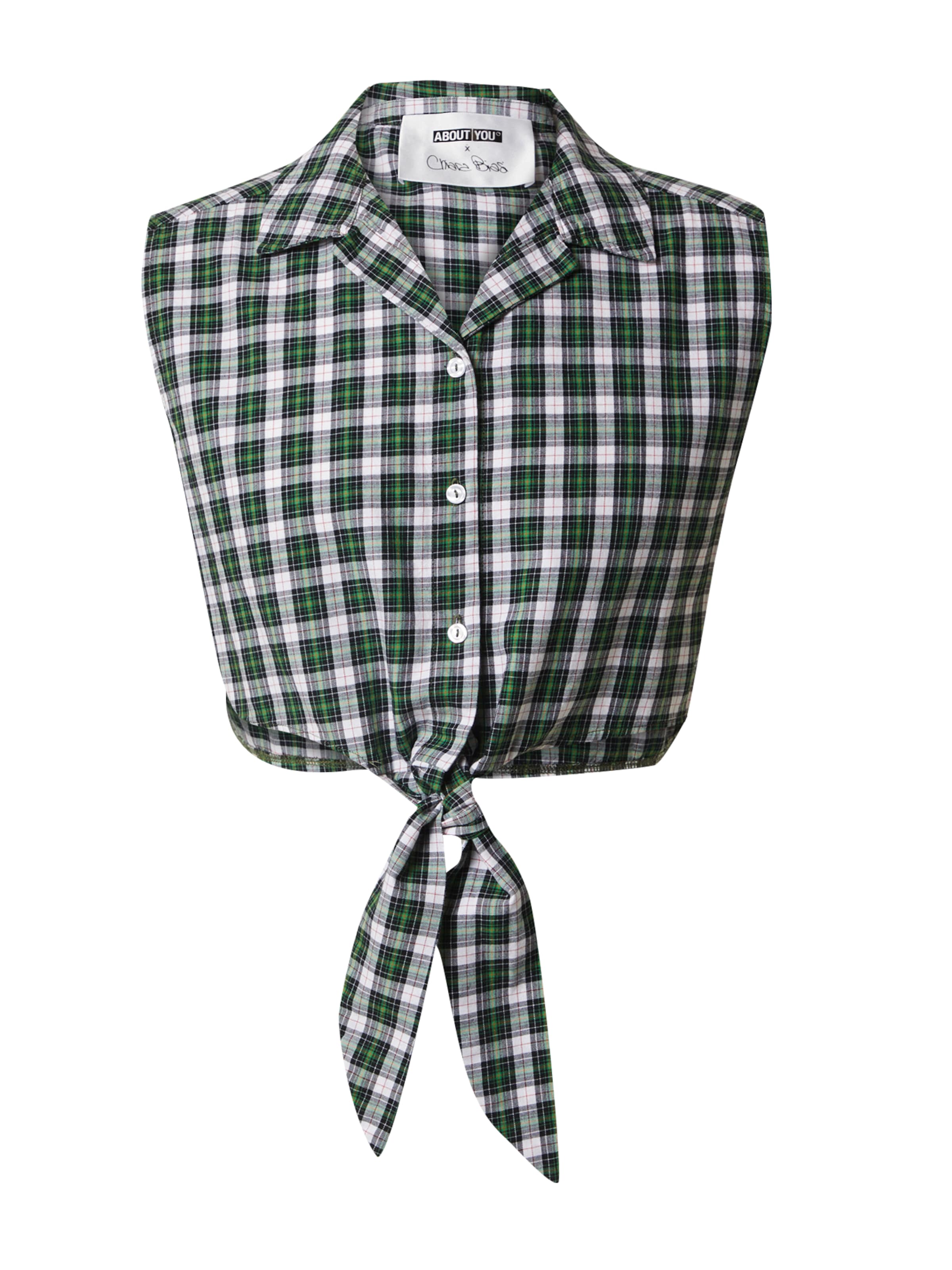 ABOUT YOU x Chiara Biasi Μπλούζα 'Rachel' σε πράσινο: μπροστά