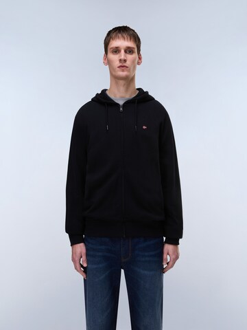 Hanorac 'BALIS' de la NAPAPIJRI pe negru: față