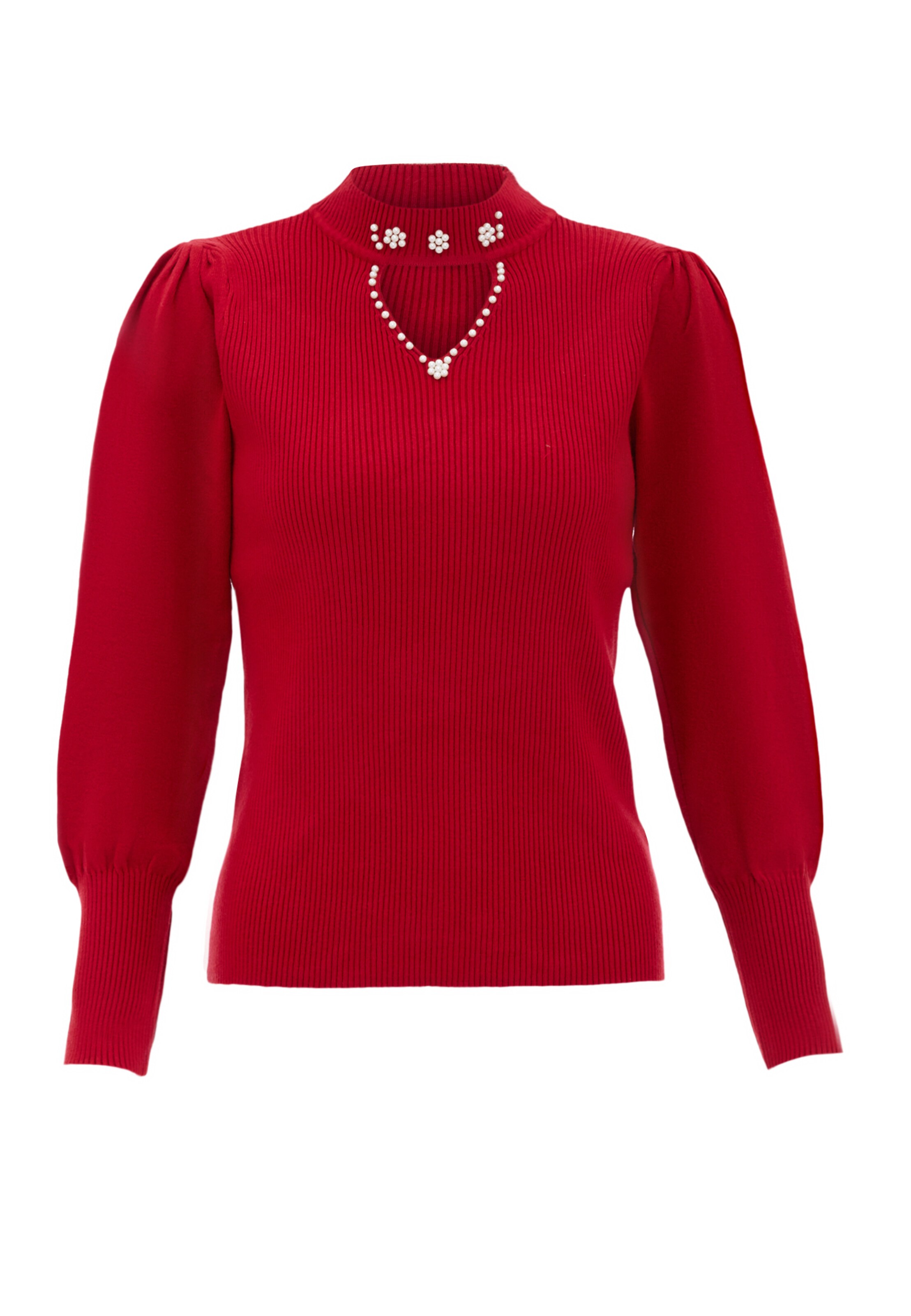 nascita Свитер в Красный: спереди