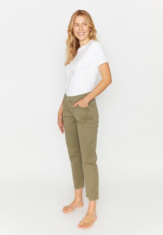 Angels Regular Cargo Pants 'Darleen' in Green