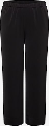 Wide Leg Pantalon 'GISELAS' ONLY Carmakoma en noir : devant