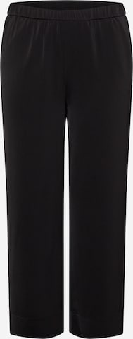 ONLY Carmakoma Wide leg Broek 'GISELAS' in Zwart: voorkant