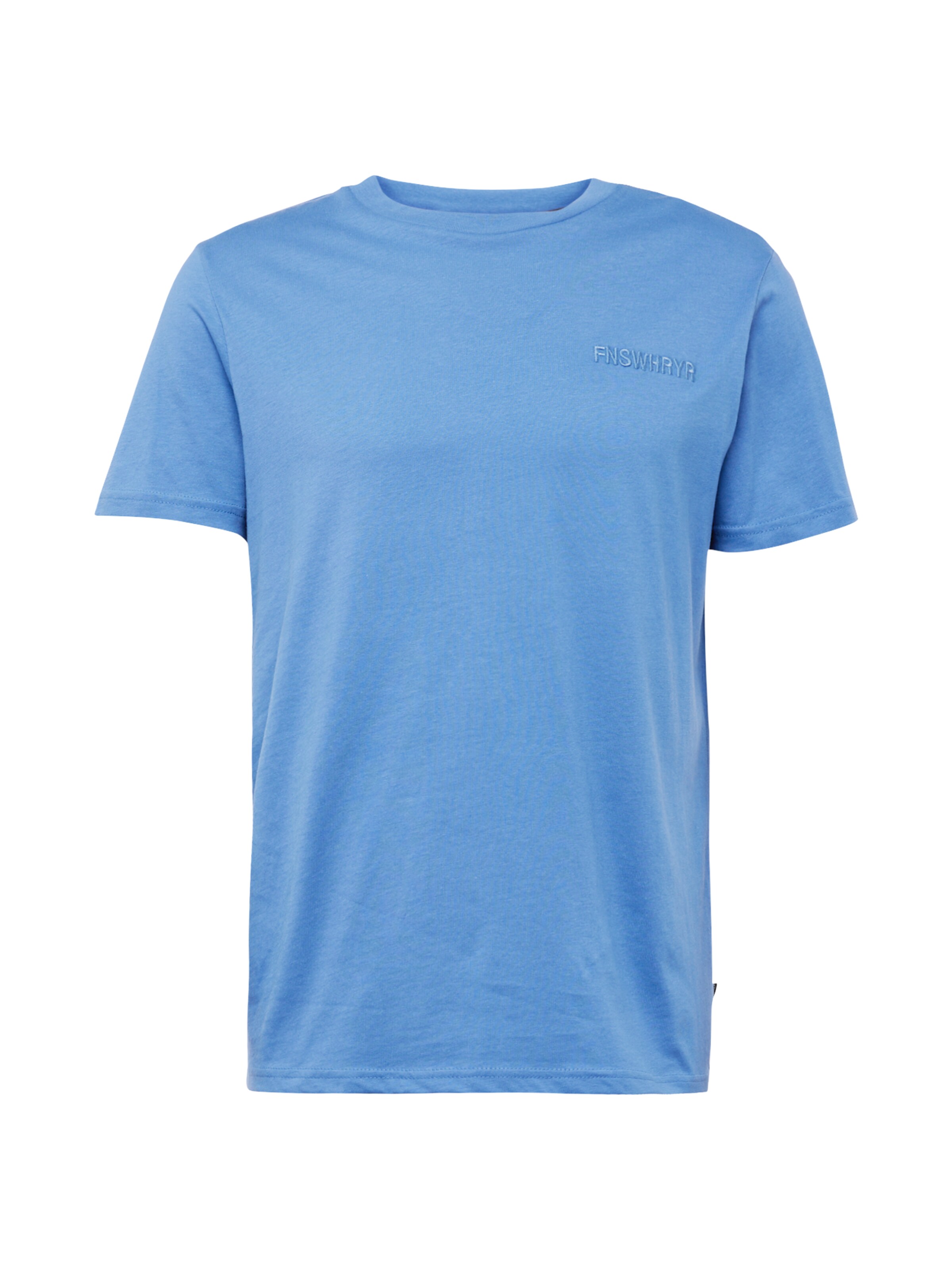 T-Shirt QS en bleu : devant