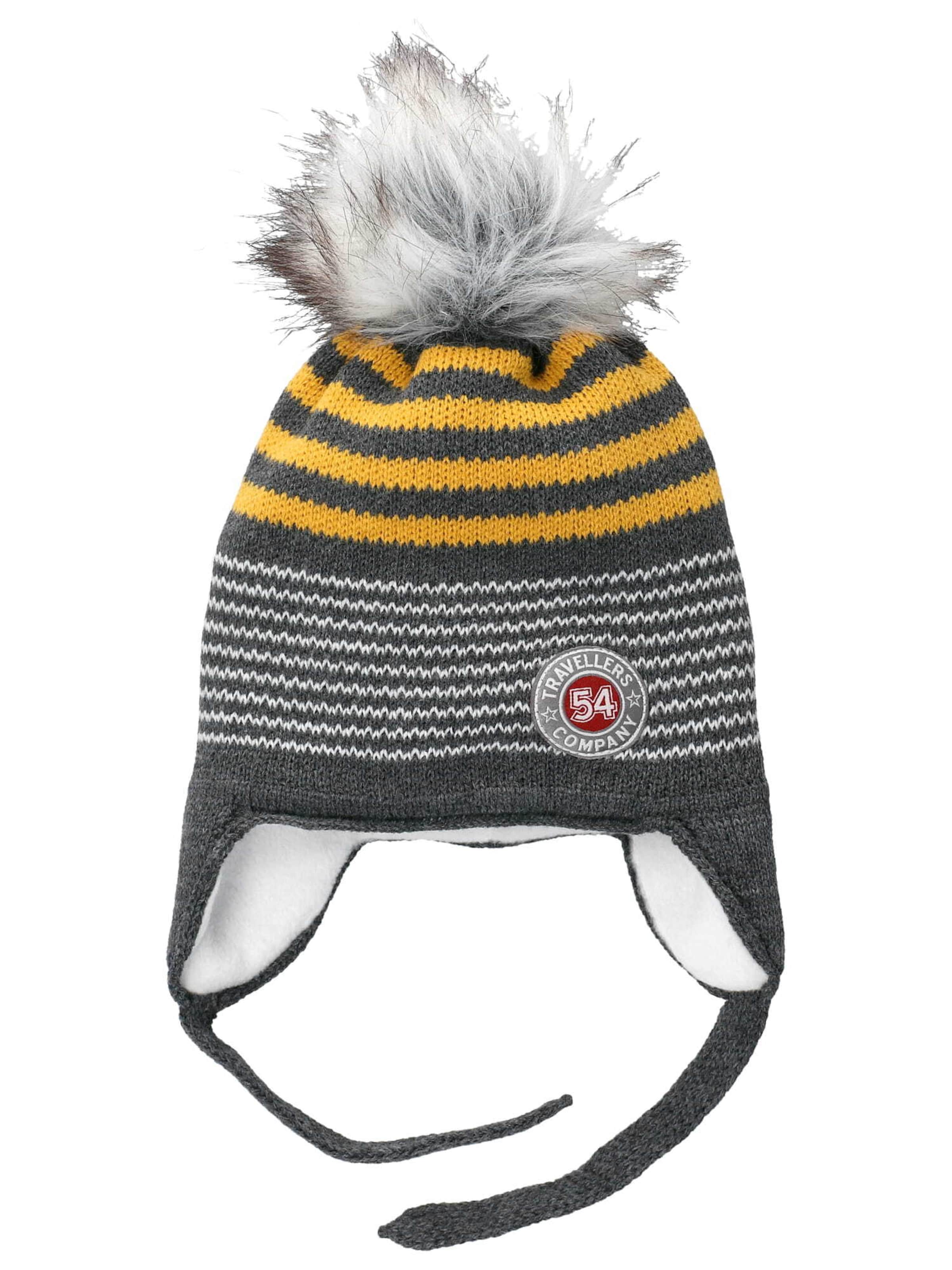 Aliap Mütze in Grau: Vorderseite