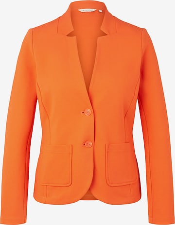 Blazer TOM TAILOR en orange : devant