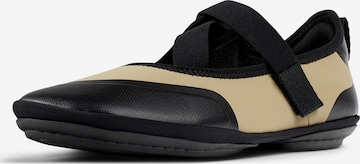 CAMPER Ballet Flats with Strap ' Right Nina ' in Beige: front