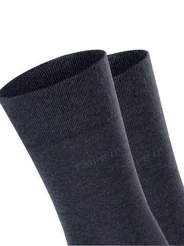 ESPRIT Socks 'Basic Easy 2-Pack' in Blue