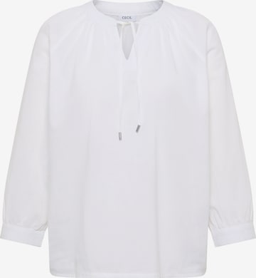 CECIL Blouse in White: front