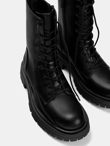 Pull&Bear Veterlaarsjes in Zwart