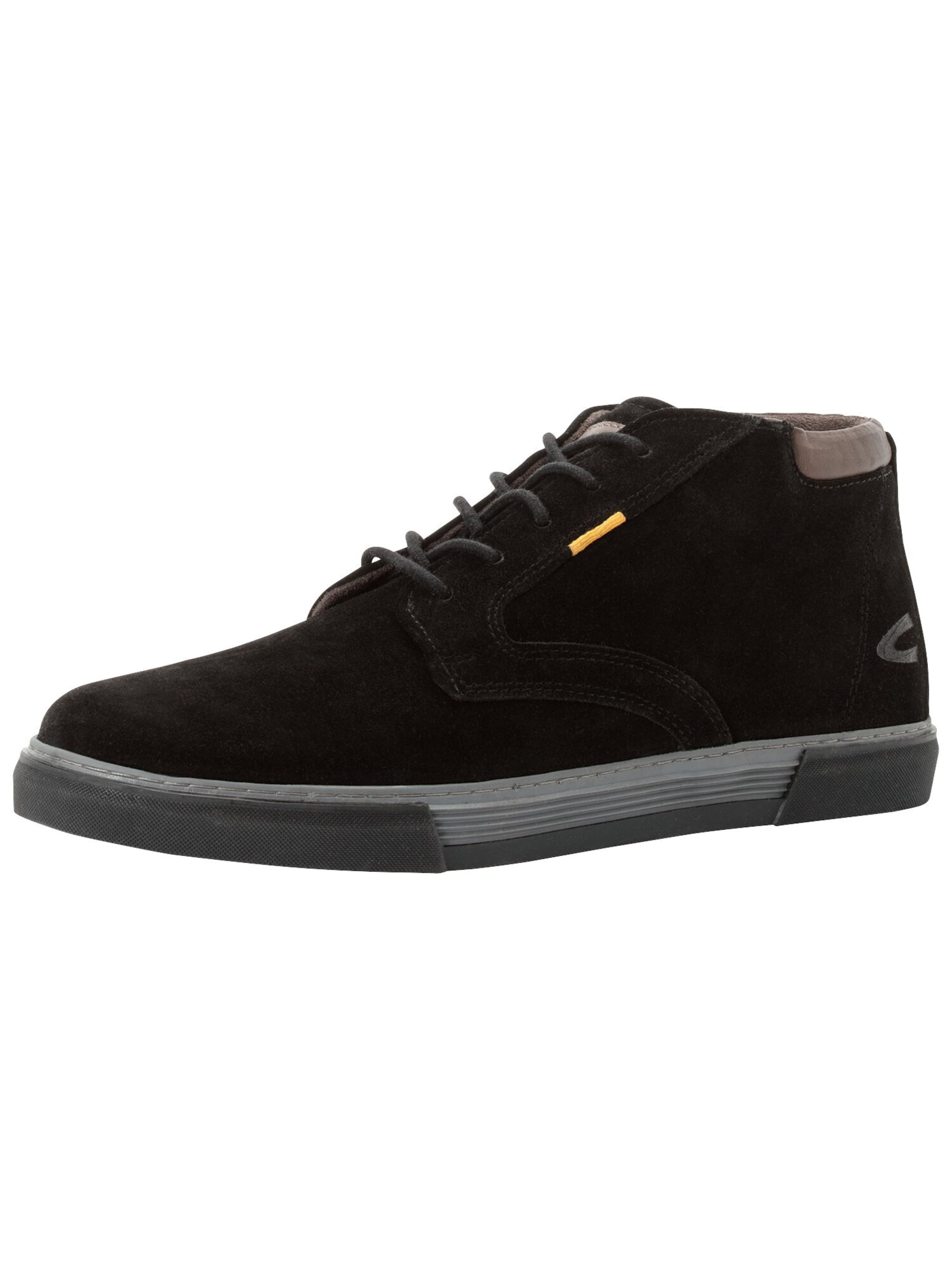 Sneaker înalt 'Blake' de la CAMEL ACTIVE pe negru: față