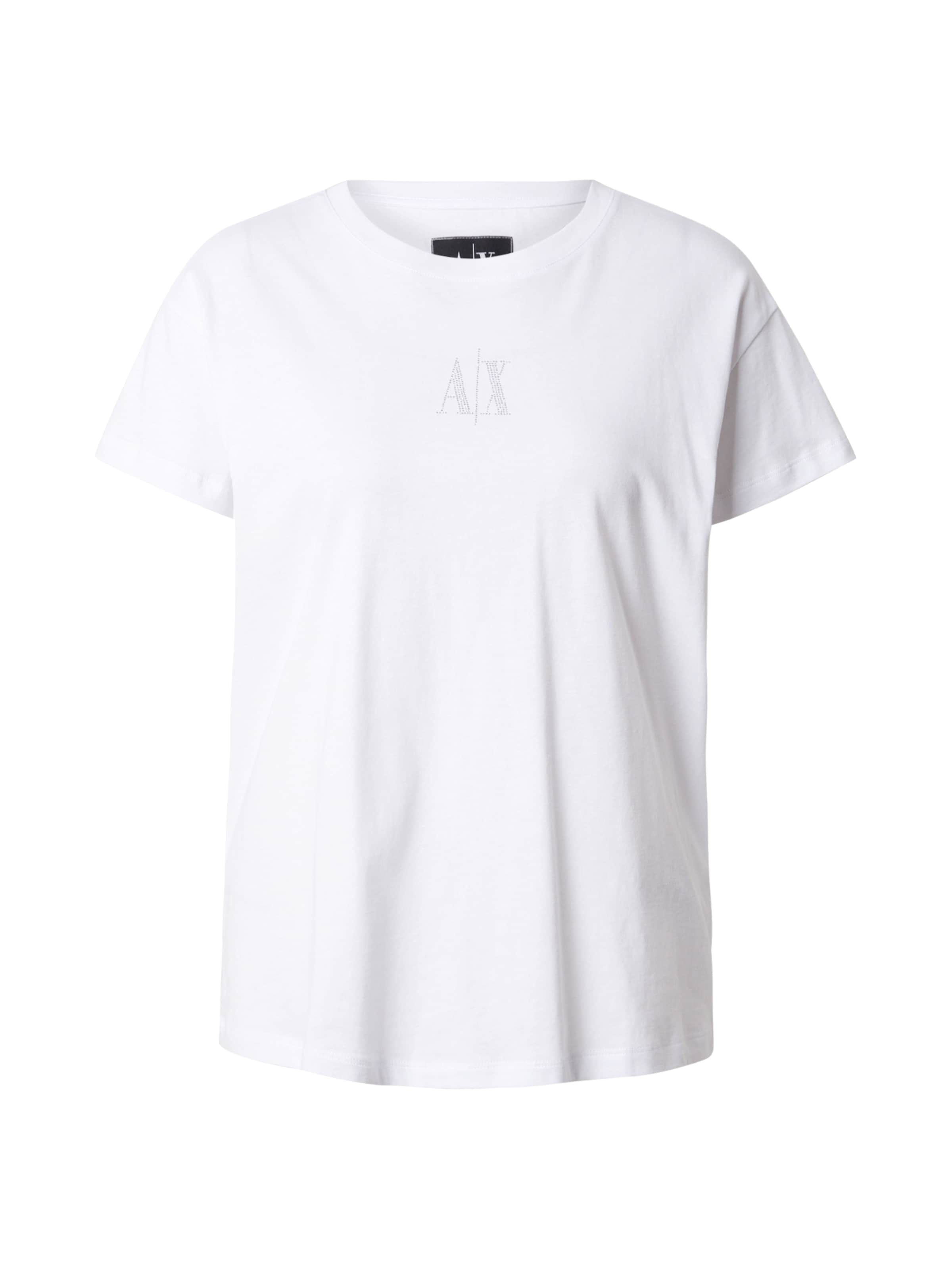 ARMANI EXCHANGE T-Shirt in Weiß: Vorderseite