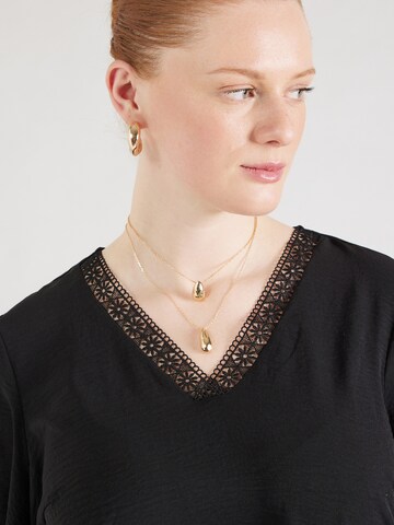 Vero Moda Curve - Blusa 'VMCalva' en negro