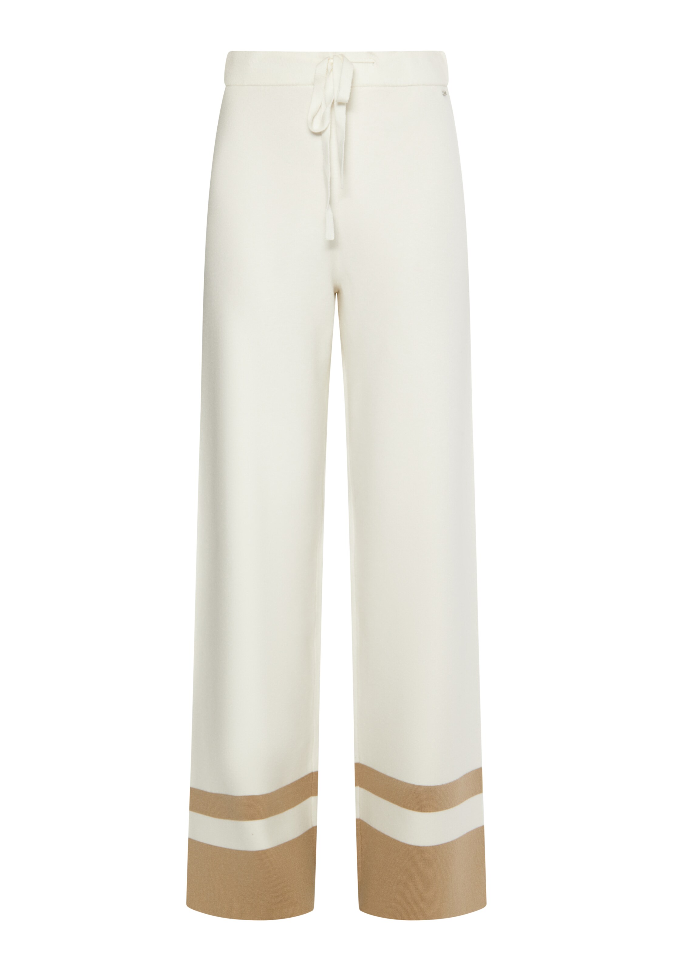 DreiMaster Klassik Loosefit Broek in Beige: voorkant