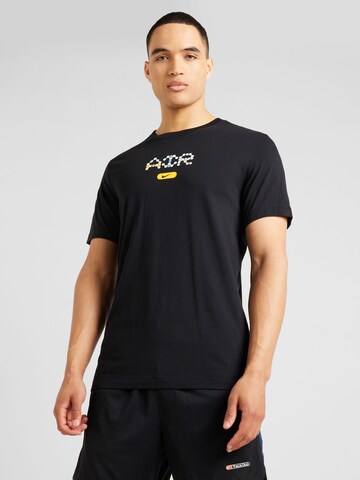 T-Shirt Nike Sportswear en noir : devant