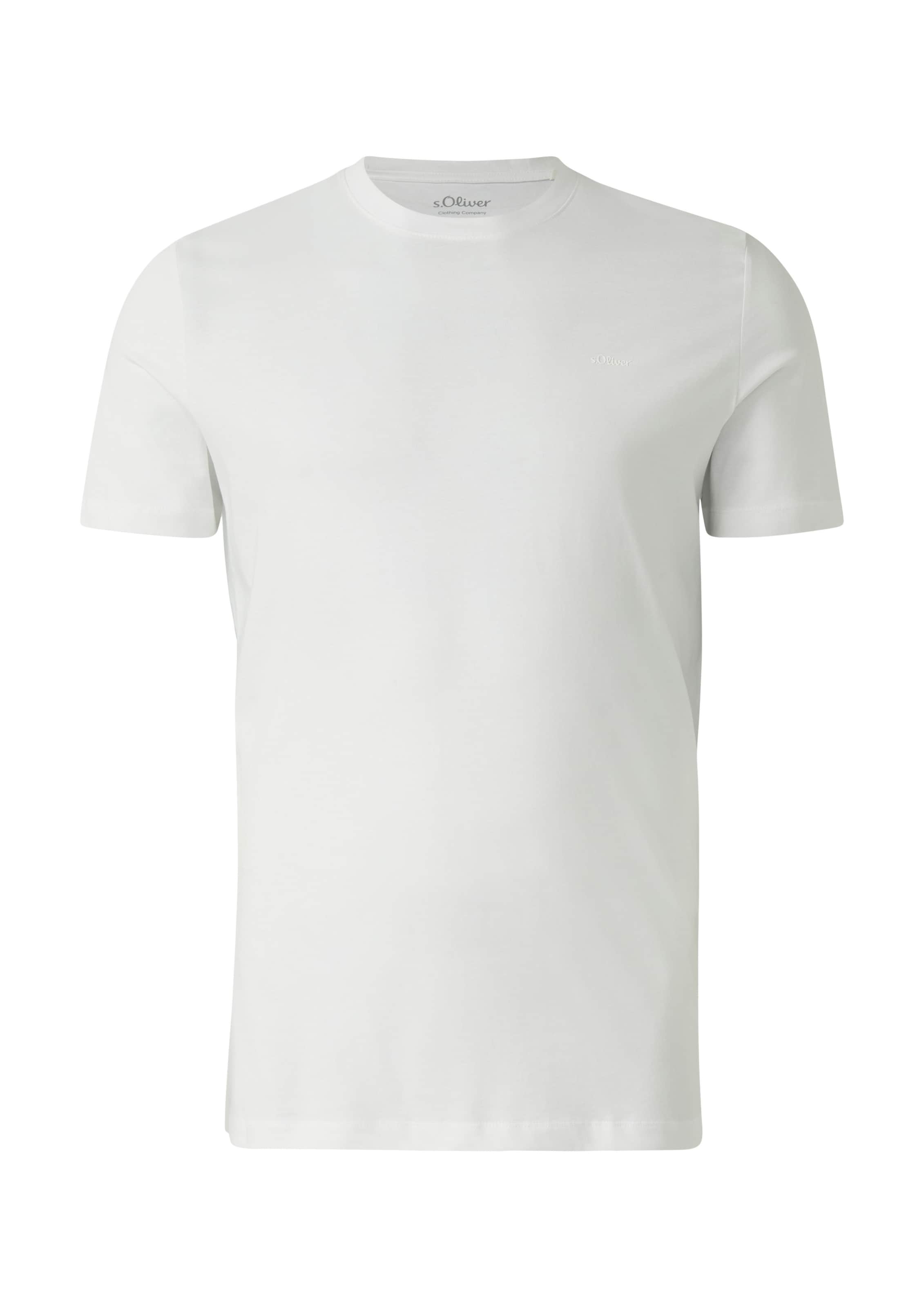 s.Oliver Shirt in White: front