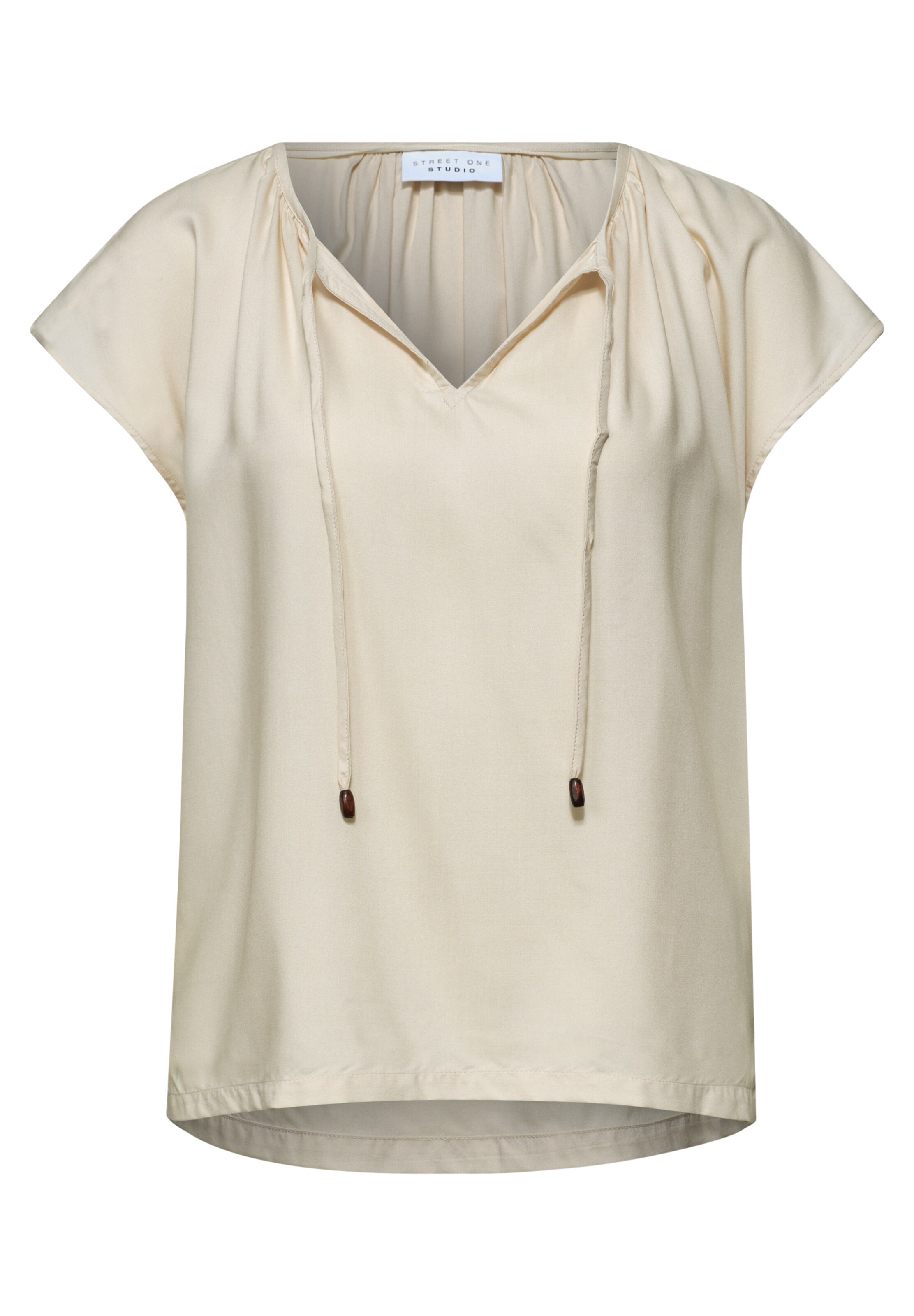 Street One Studio Bluse in Beige: Vorderseite