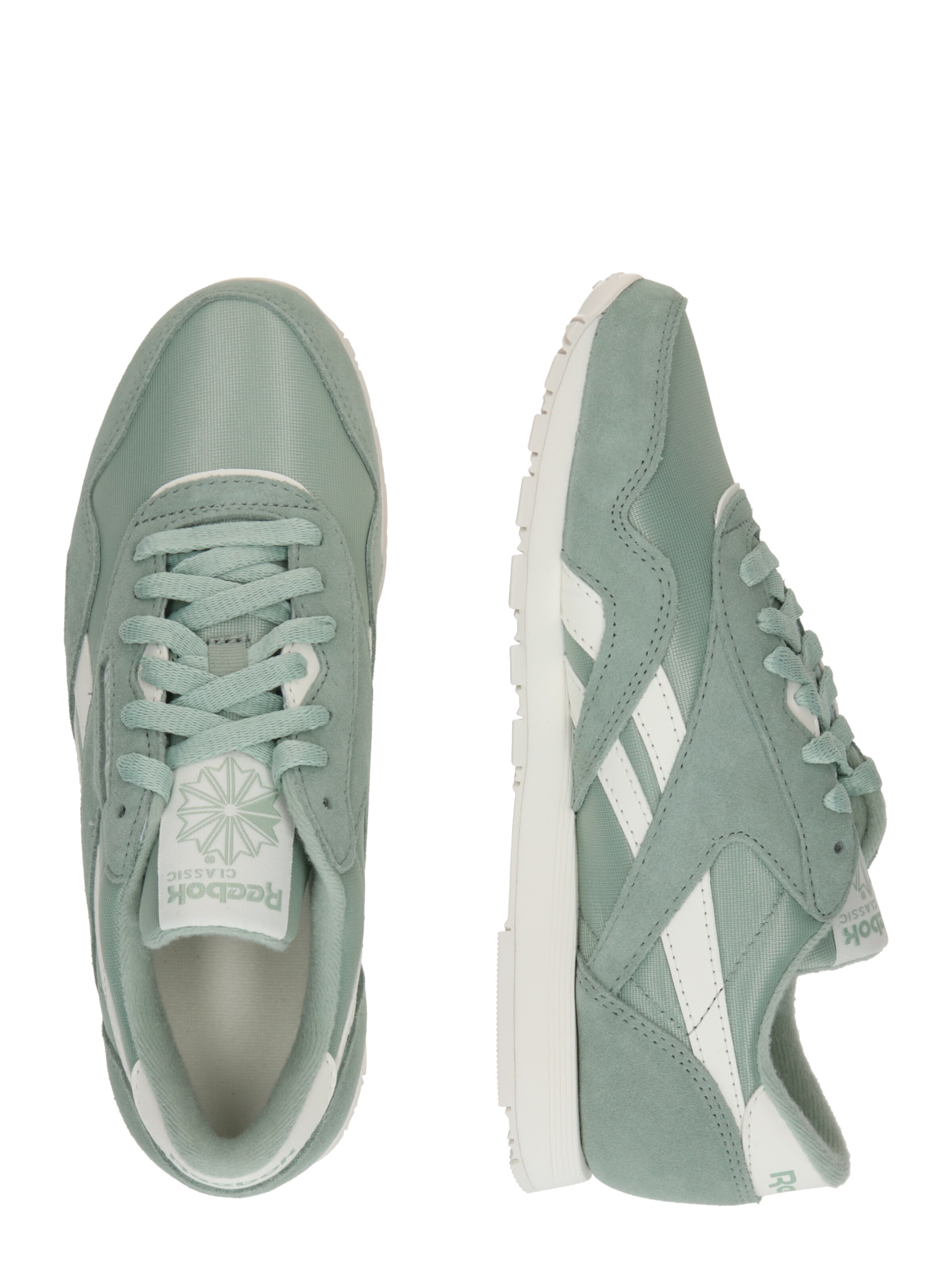 Sneaker low 'Classic' de la Reebok pe verde
