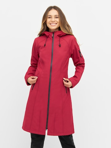 ILSE JACOBSEN Raincoat 'RAIN37L' in Red: front