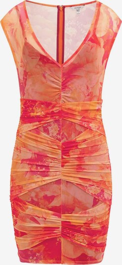 GUESS Kleid in orangemeliert / rotmeliert, Produktansicht