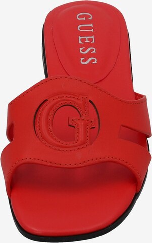 GUESS Pantolette 'Ciella' in Rot