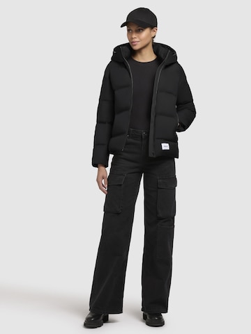 khujo Winterjacke 'Liev-YM' in Schwarz