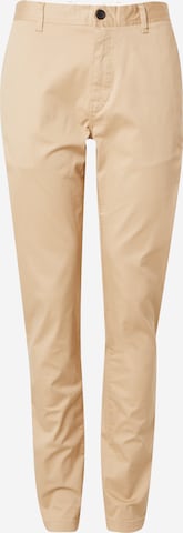 REPLAY Slim fit Chino Pants in Beige: front