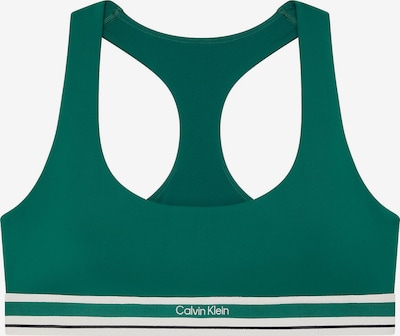 Calvin Klein Sport Sport-BH in grün / weiß, Produktansicht