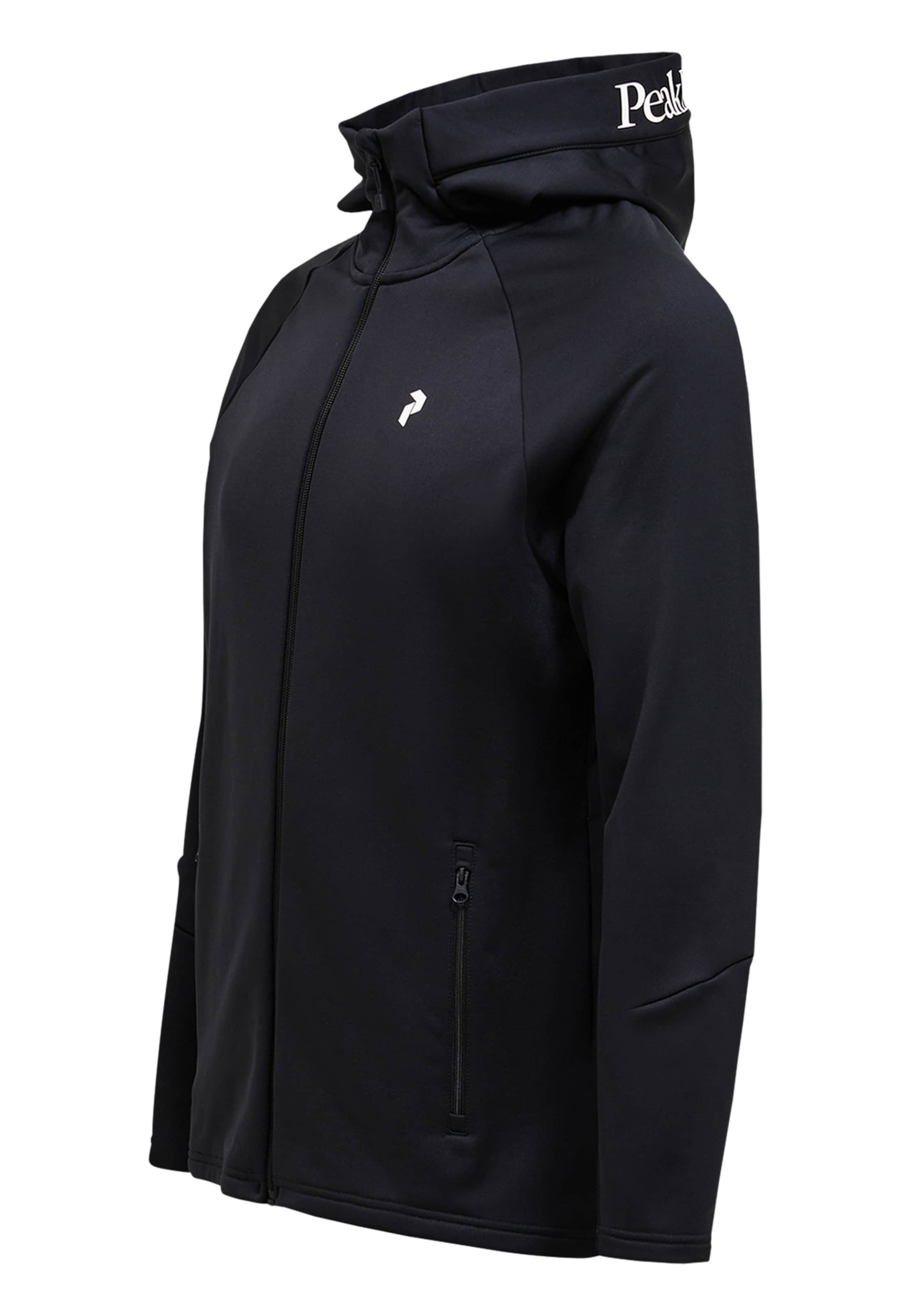 Veste en polaire PEAK PERFORMANCE en noir